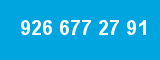 926 677 27 91 926 677 27 91